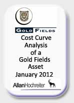 Gold Fields SA Cost Curve Analysis of a Gold Fields Asset